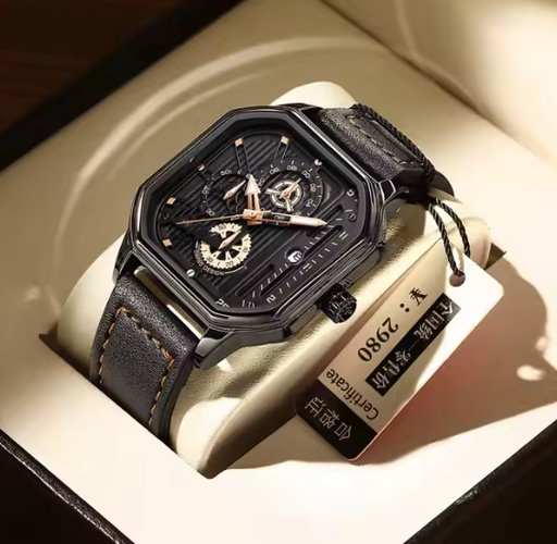 ساعة الرجال الأنيقة